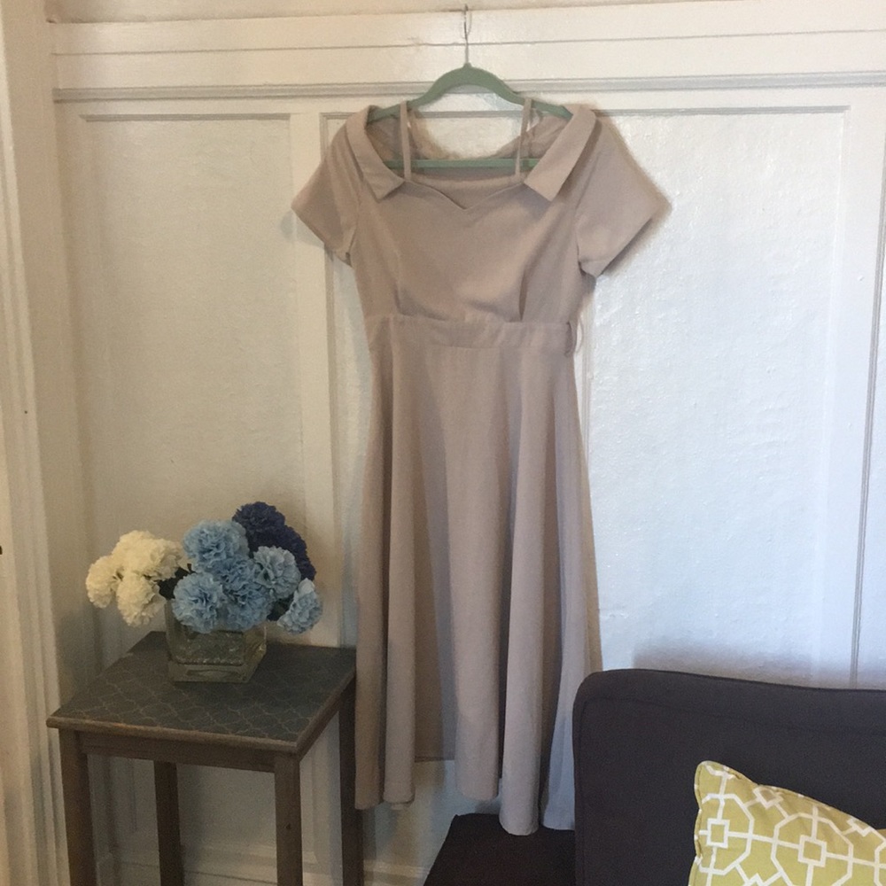 A-line Petite Studio dress